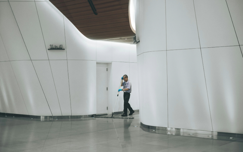 hiring janitors